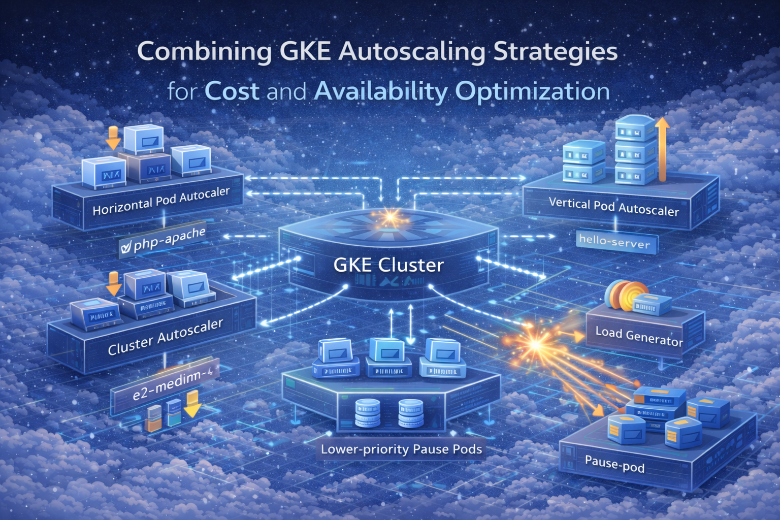 Combining GKE Autoscaling Strategies for Cost and Availability Optimization
