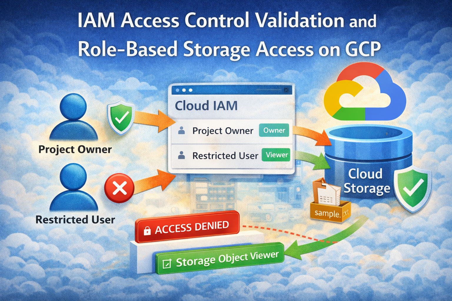 IAM Access Control Validation on GCP