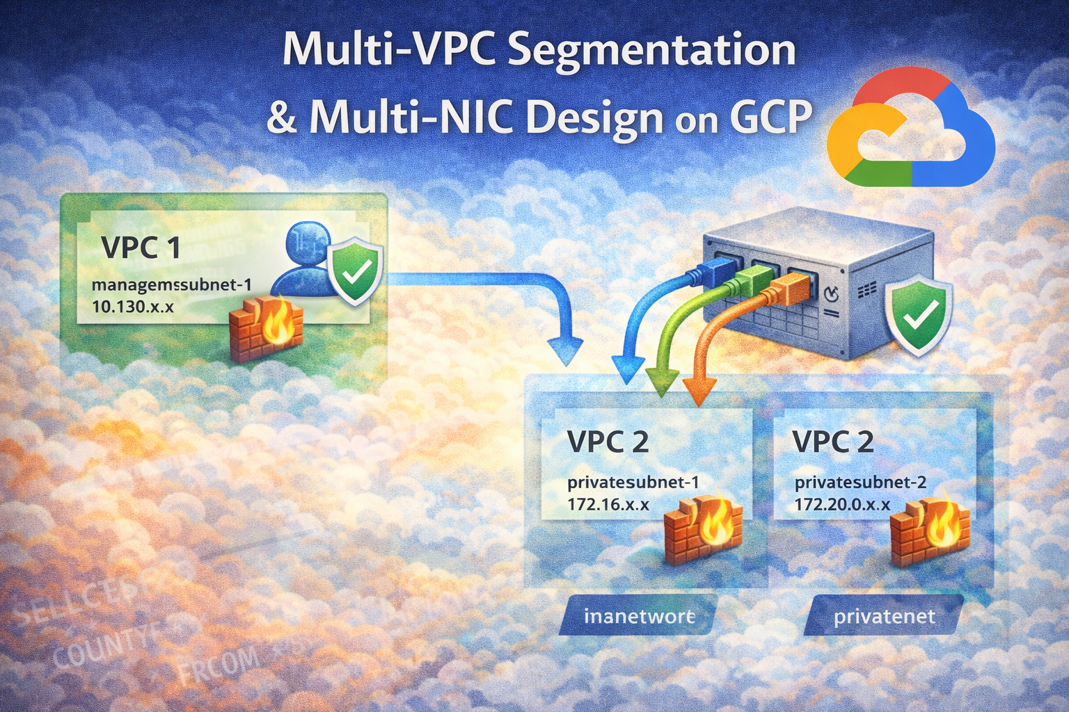 Multi-VPC Network Segmentation on GCP