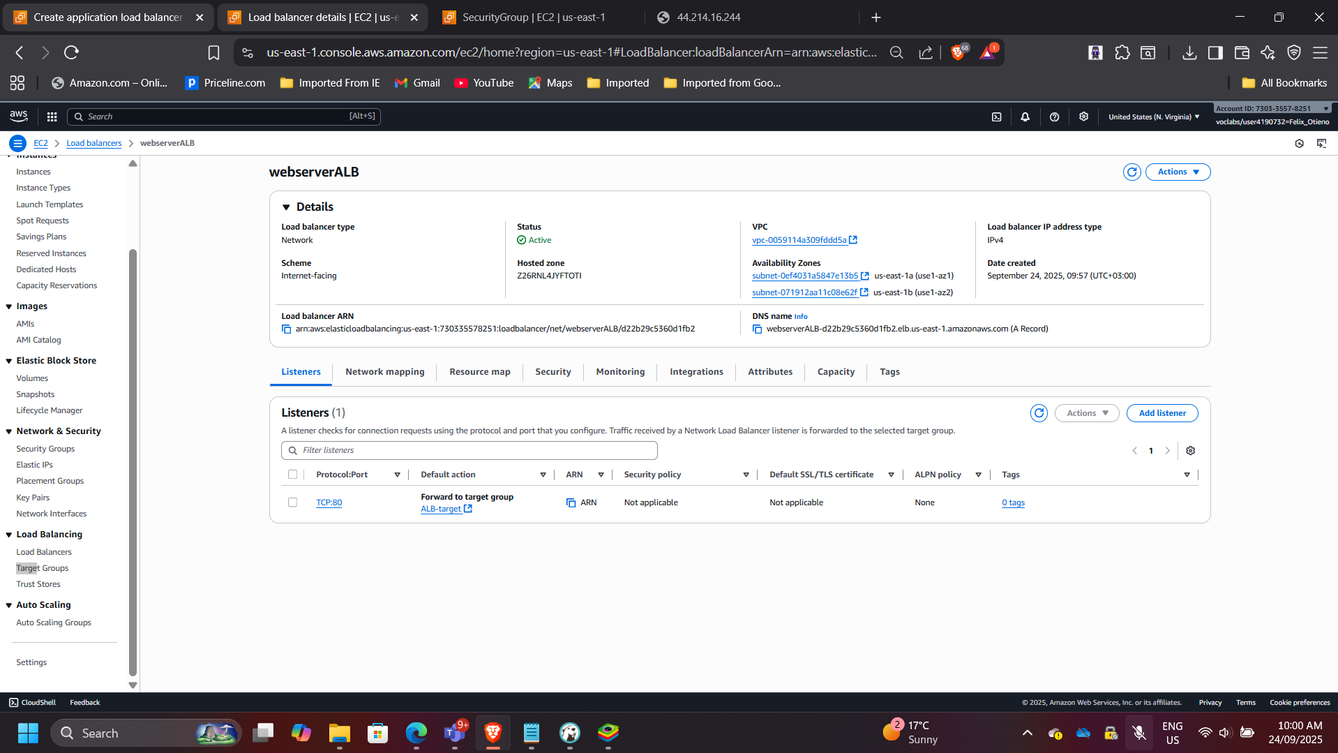 Application Load Balancer