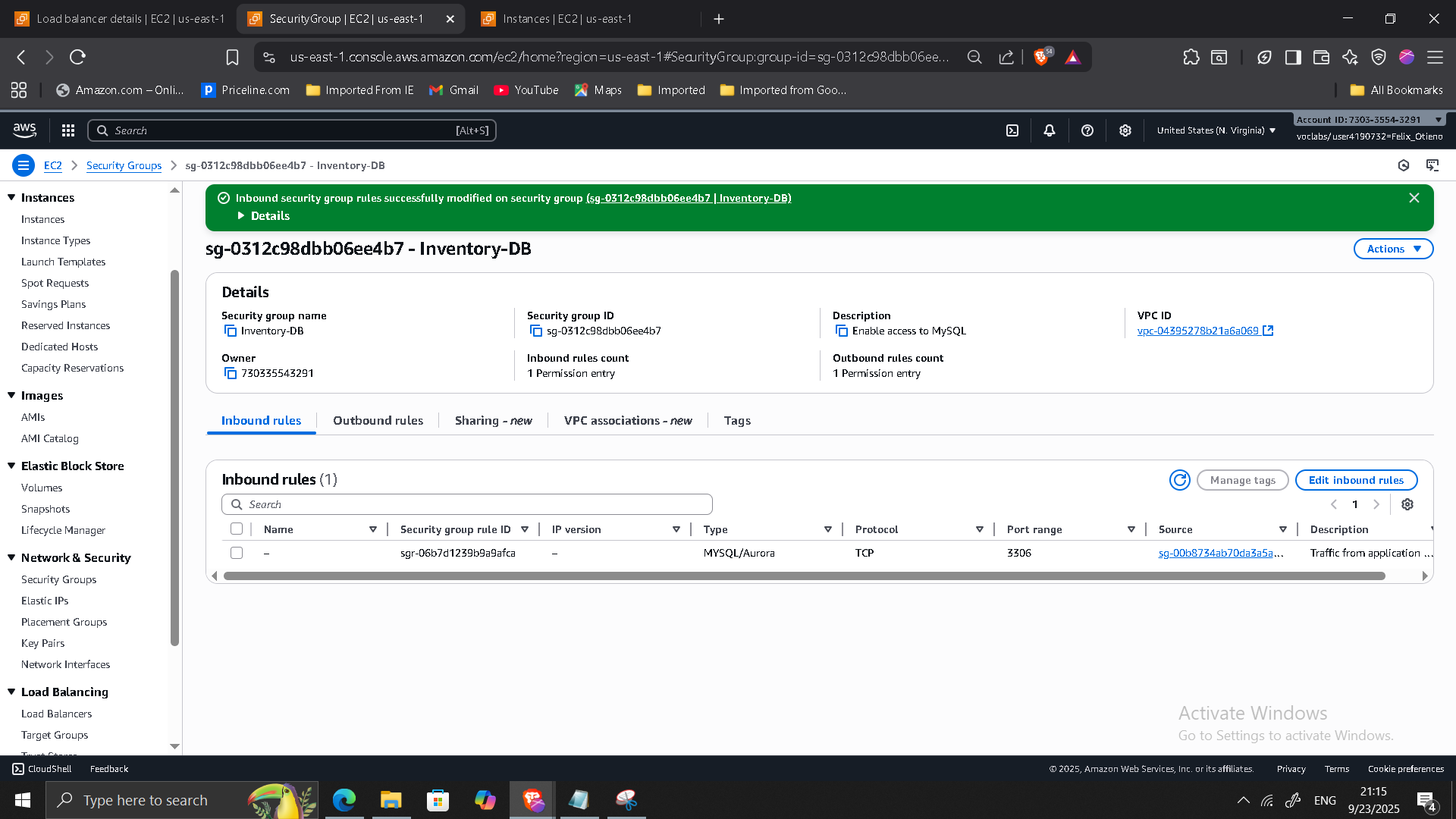 Security Groups