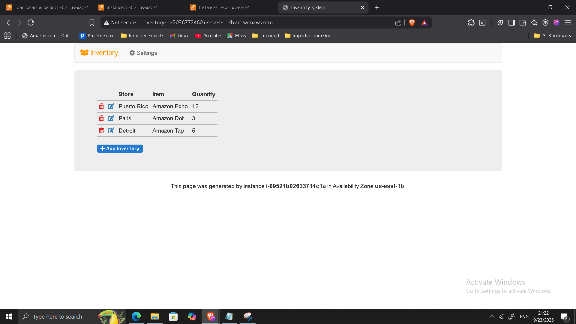 Testing Results