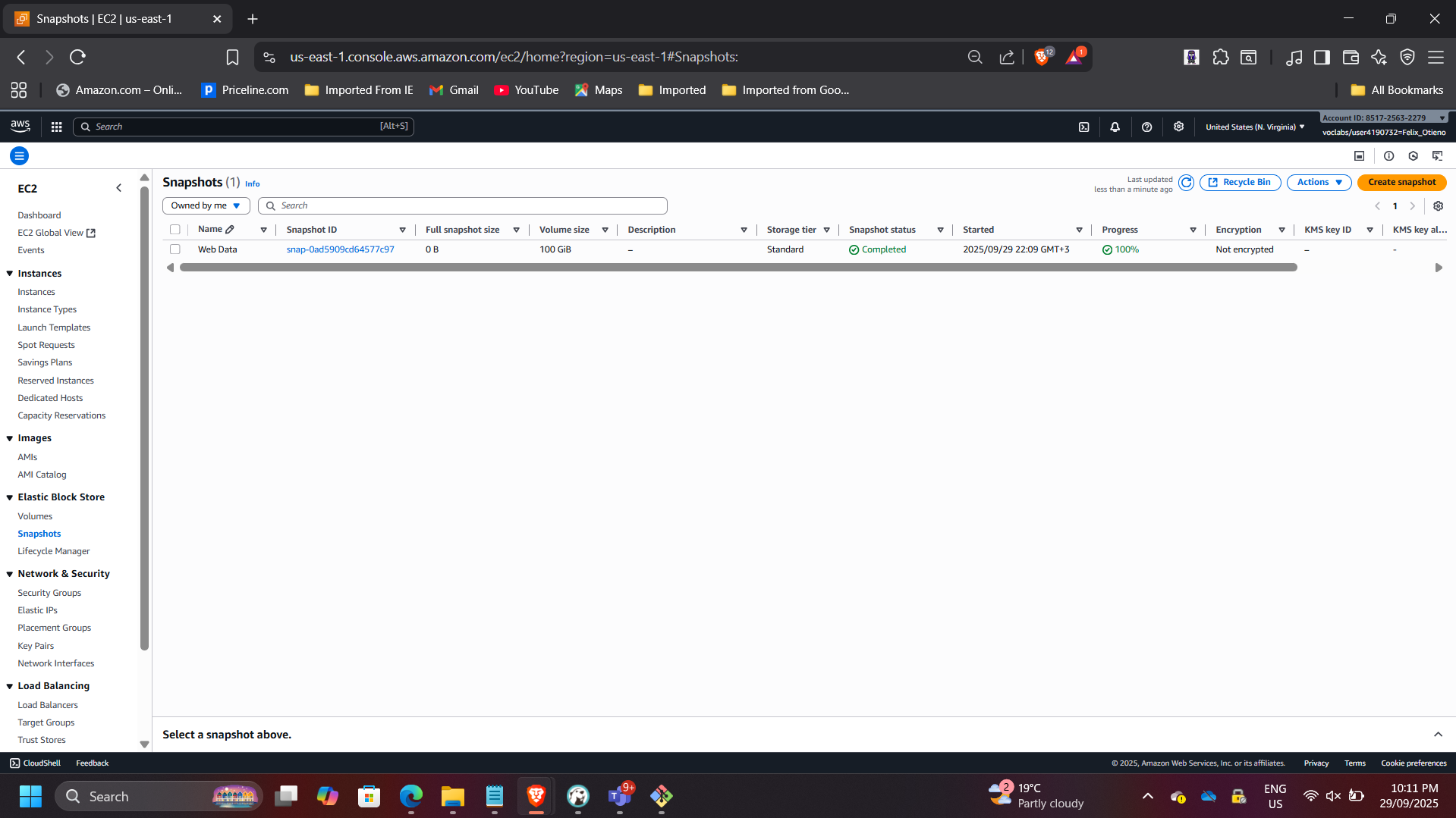 EBS Snapshot Retained