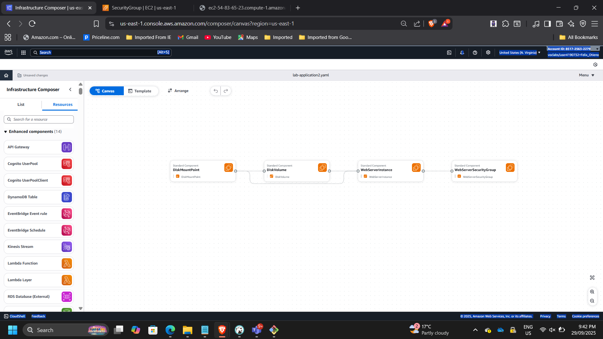 Infrastructure Composer Canvas