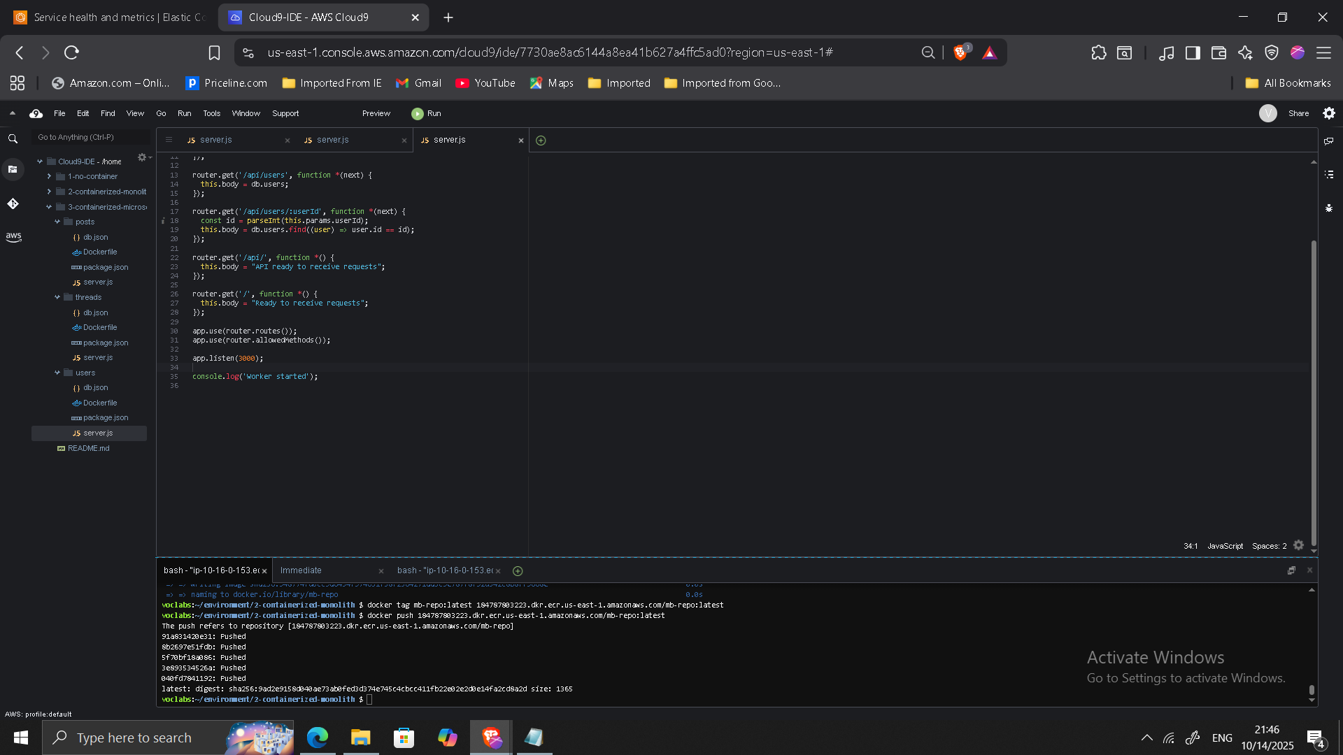 Microservices Folder Structure