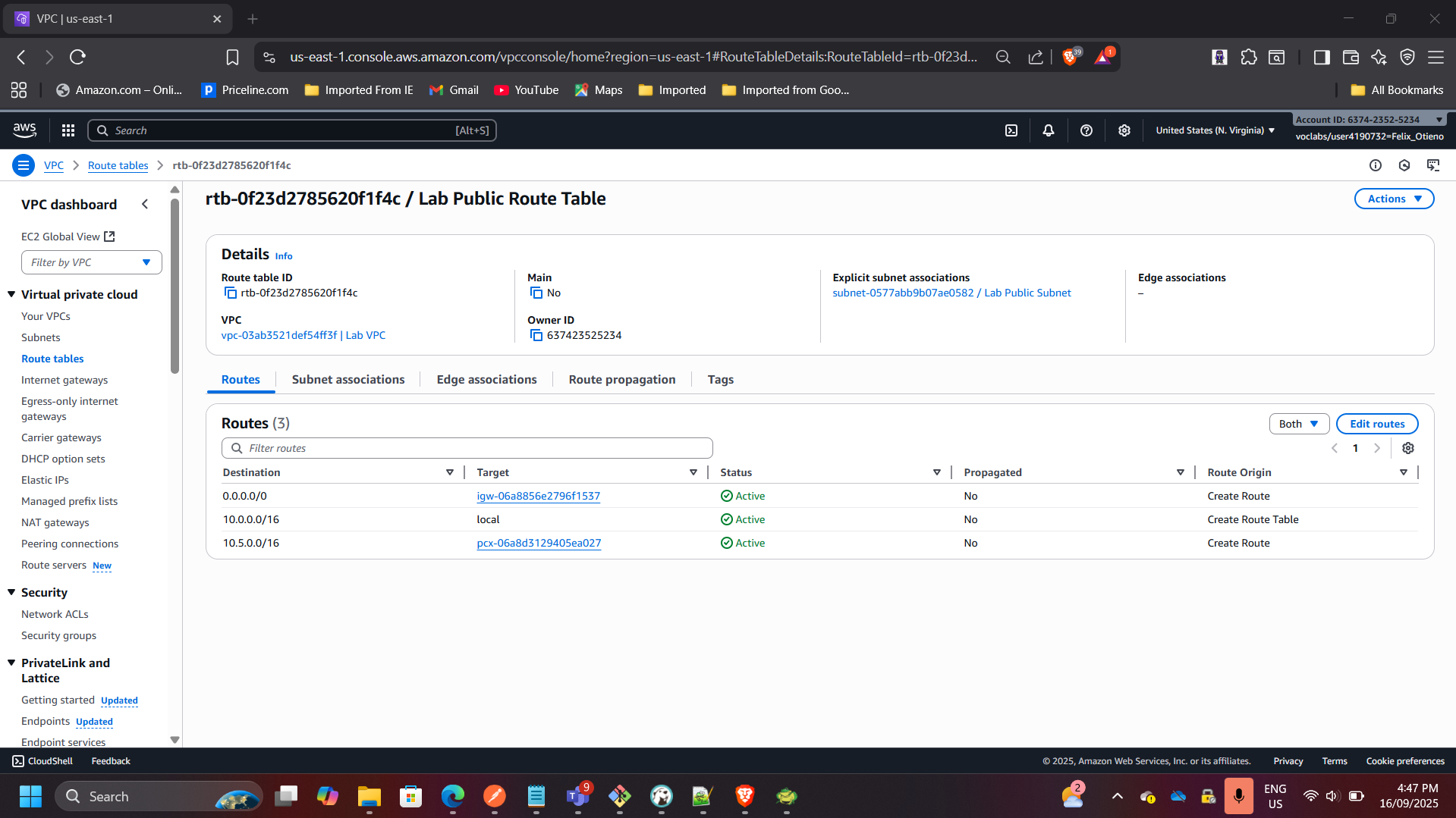 VPC Peering Connection