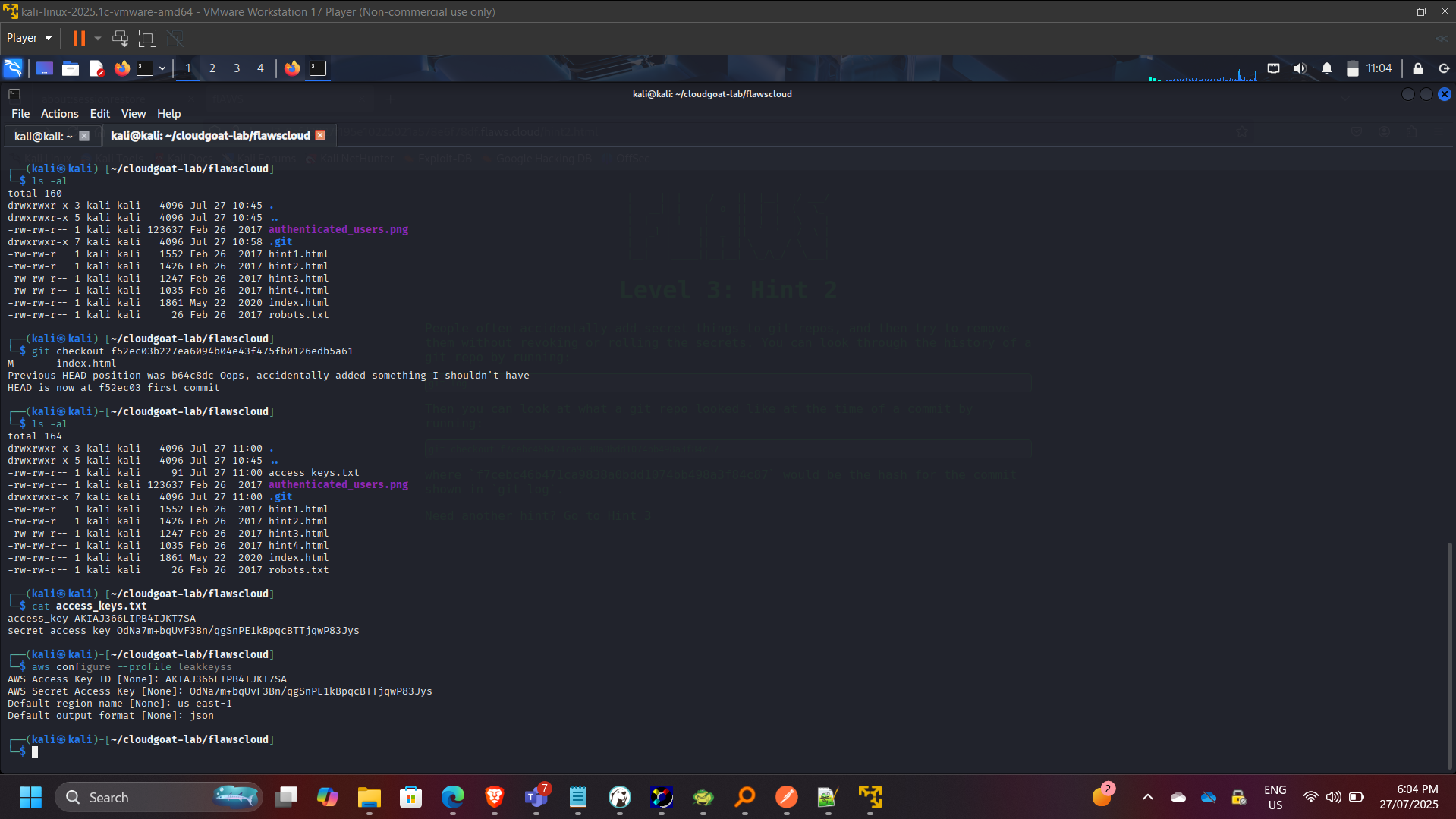 Leaked Credentials Access Validation