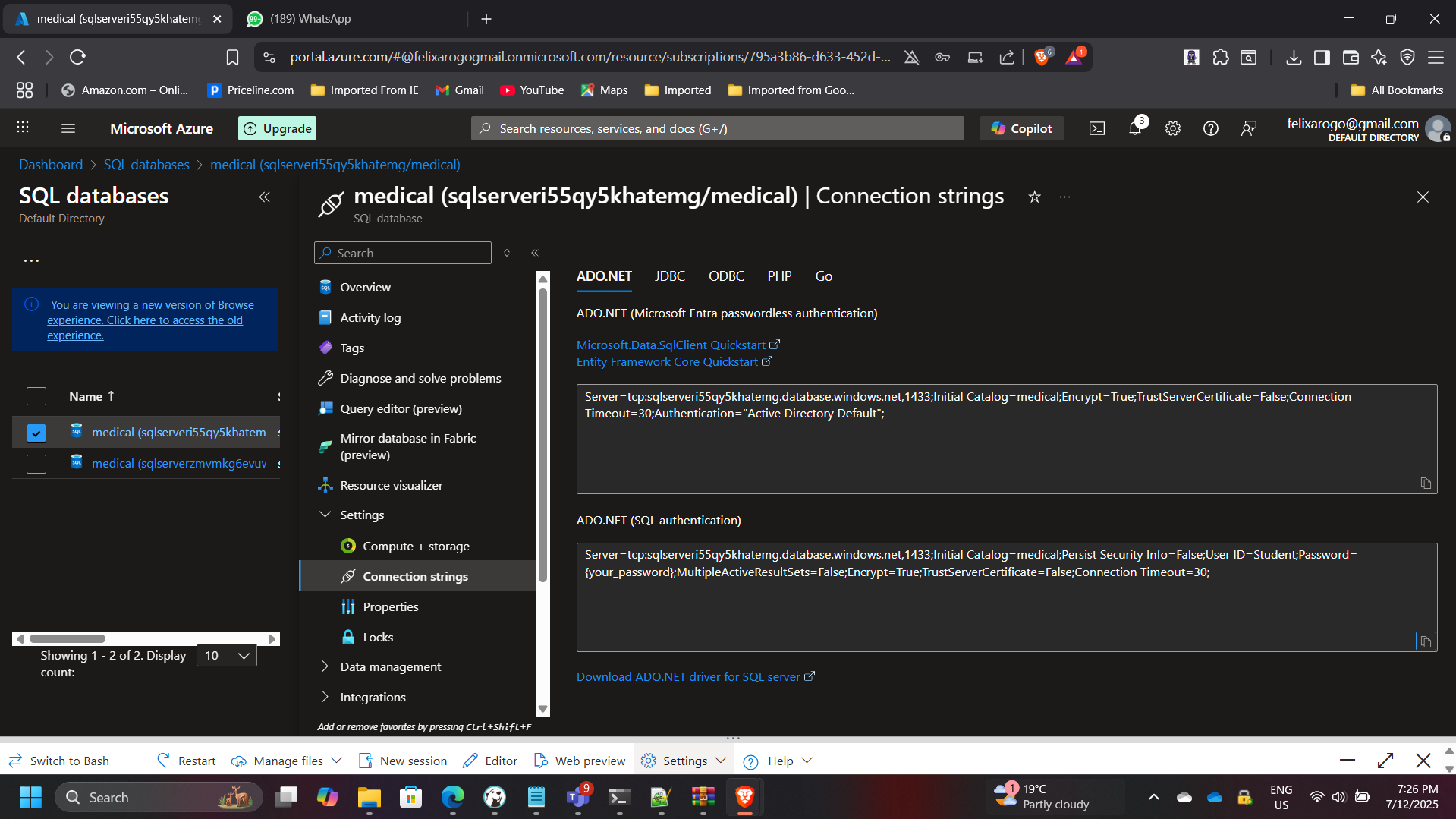SQL Always Encrypted Configuration