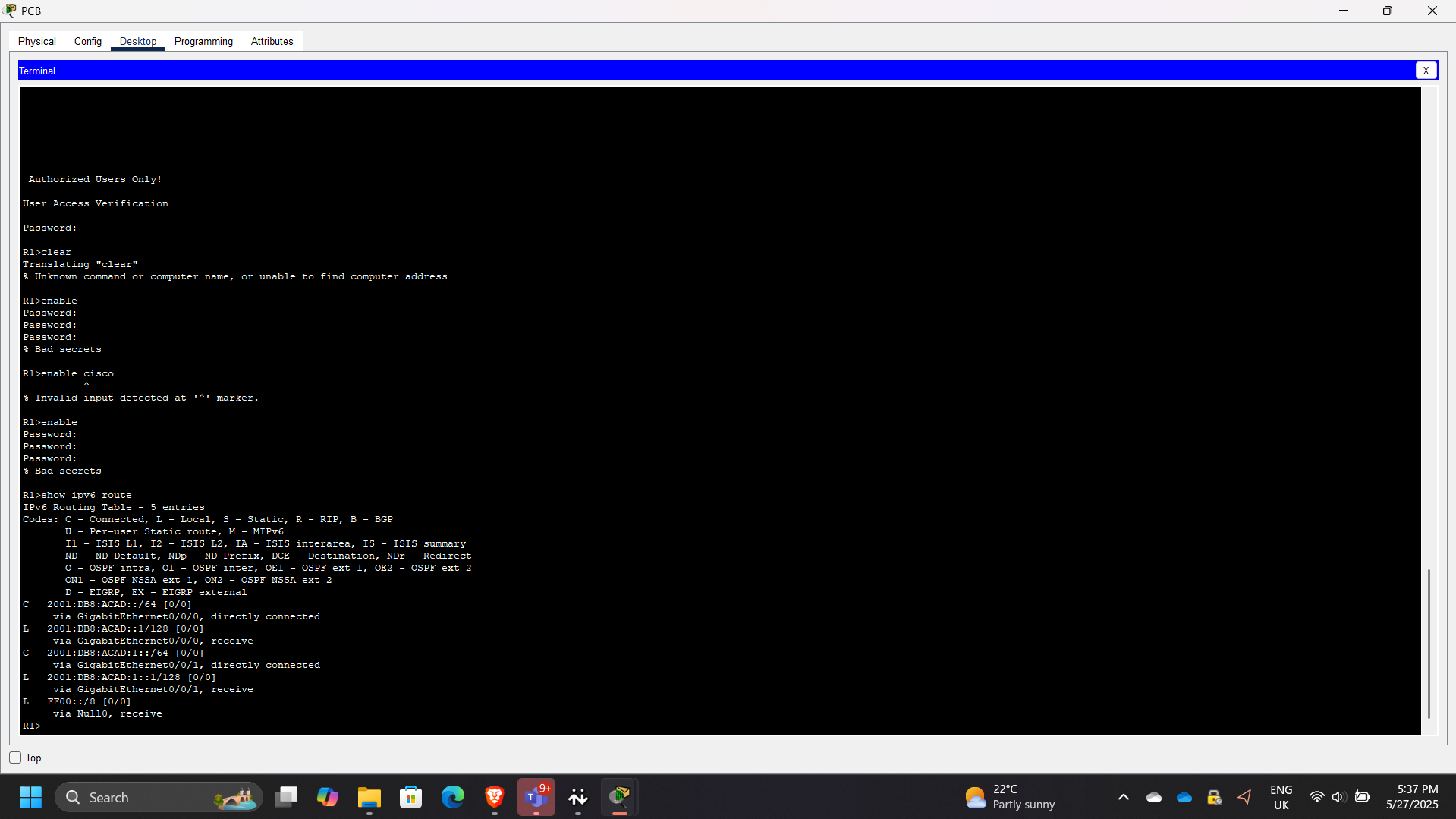 Routing Verification