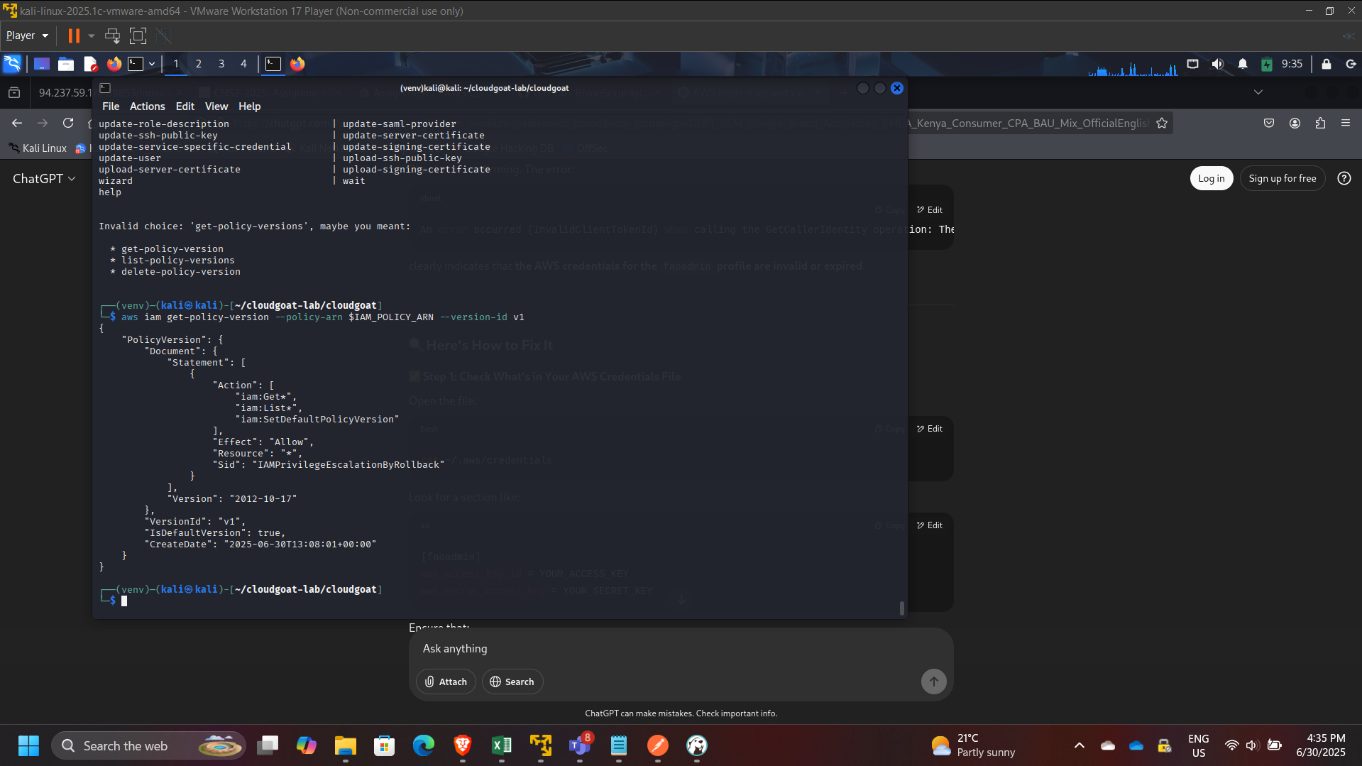 Policy Version Details v1