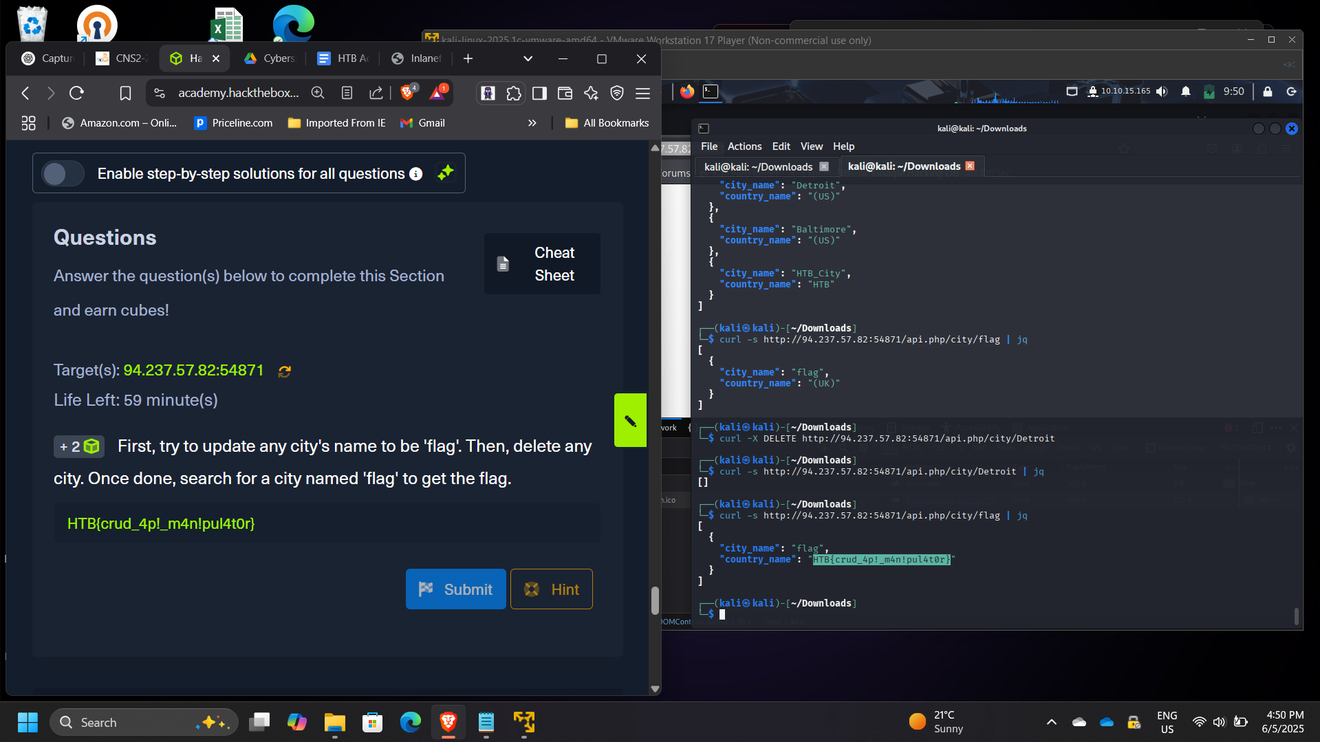 CRUD API Manipulation