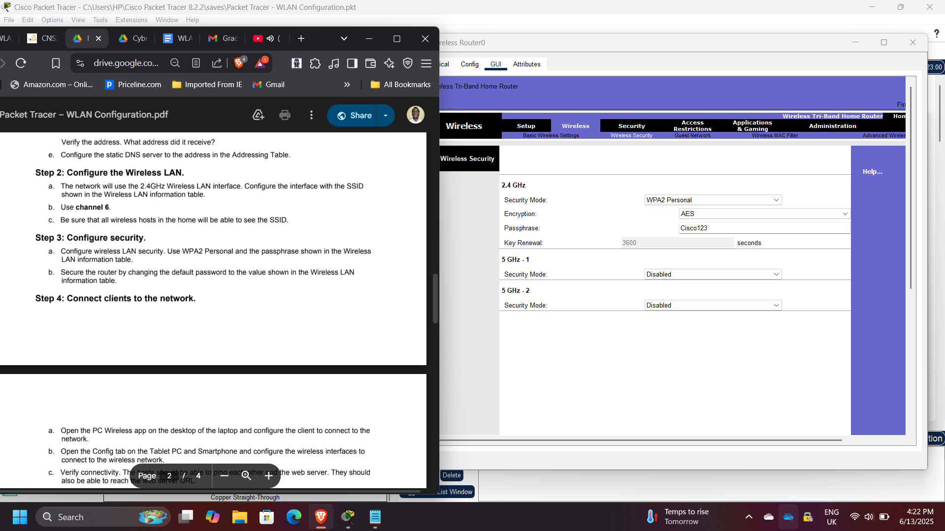 Home Router Security Configuration